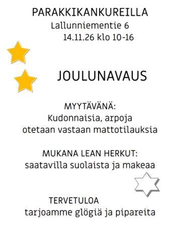 tietoa tapahtumasta